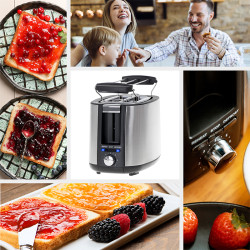 toaster 7 niveluri de rumenire 900w ad 3214 adler