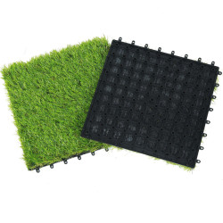 pardoseala din iarba artificiala - 30 x 30 cm - 11 buc/pachet