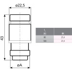 siguranta d03 gg 100a/400v 002213002 siguranta d03 gg 100a/400v 002213002