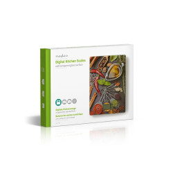 cantar digital de bucatarie nedis, ecran lcd, max 5kg
