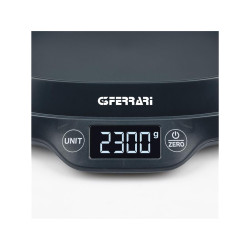 cantar de bucatarie cu bol g3ferrari ginny, 5kg, negru