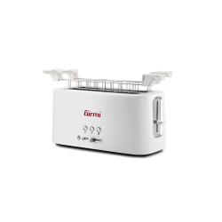 prajitor de paine toaster girmi tp91, 1630w, 6 niveluri de rumenire, alb
