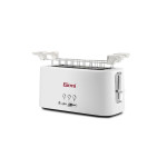 prajitor de paine toaster girmi tp91, 1630w, 6 niveluri de rumenire, alb