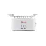 prajitor de paine toaster girmi tp91, 1630w, 6 niveluri de rumenire, alb