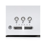 prajitor de paine toaster girmi tp91, 1630w, 6 niveluri de rumenire, alb