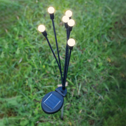 lampi led pentru gradina cu incarcare solara 3000k