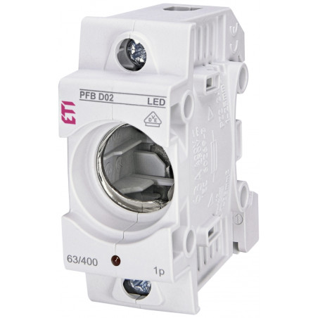 baza sigurante pfb d02 1p led 002510022