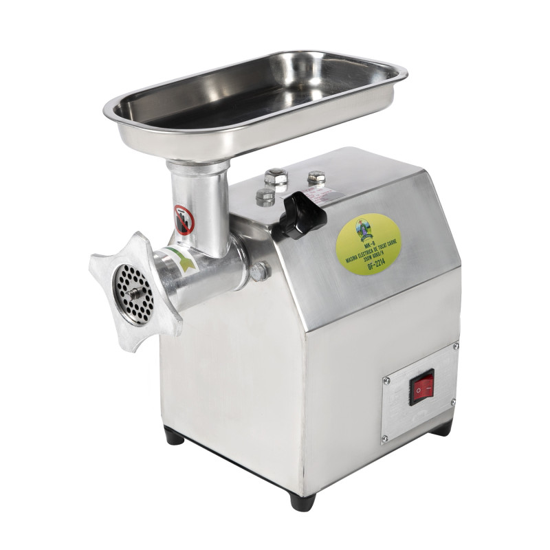 masina tocat carne micul fermier 350w, capacitate 60kg/h, inox, 2 site incluse masina tocat carne micul fermier 350w, capacitate 60kg/h, inox, 2 site incluse