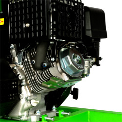 tocator crengi micul fermier, motor benzina 18cp, diametru maxim de taiere o120mm, cu carlig de remorcare, pentru brichete