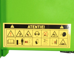 tocator crengi micul fermier, motor benzina 18cp, diametru maxim de taiere o120mm, cu carlig de remorcare, pentru brichete