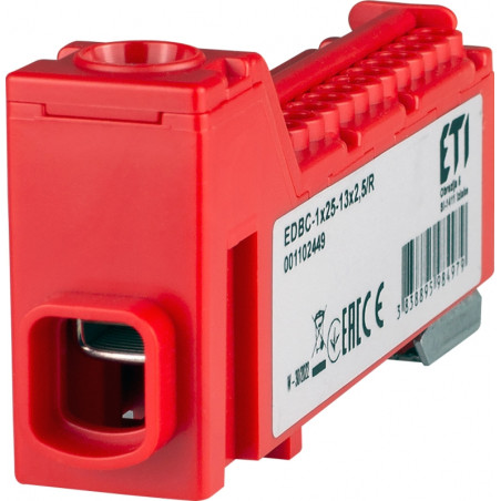 bloc distributie edbc-1x25-13x2,5/r 001102449