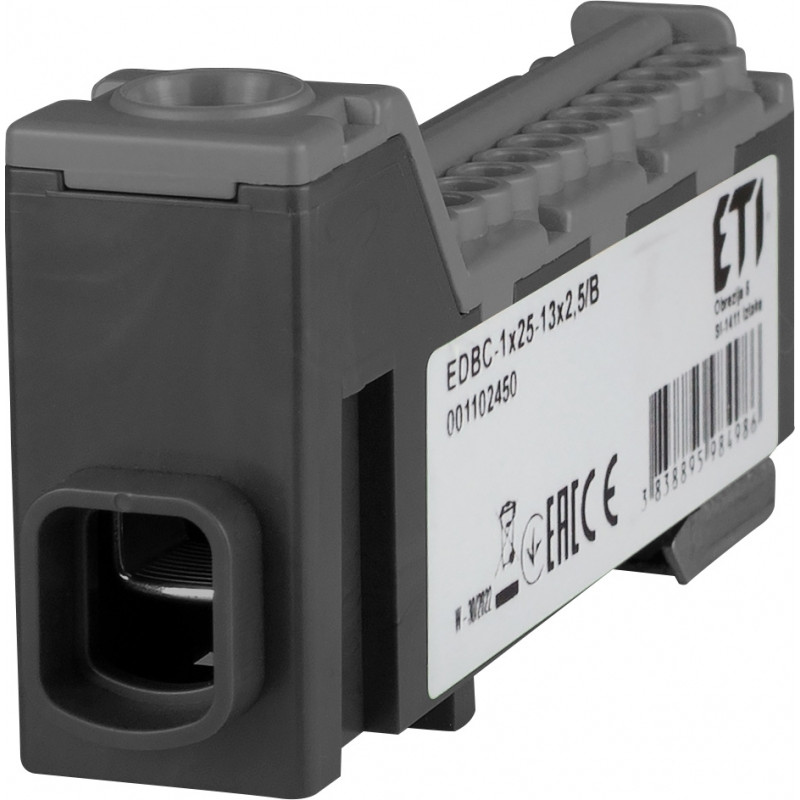 bloc distributie edbc-1x25-13x2,5/b 001102450 bloc distributie edbc-1x25-13x2,5/b 001102450