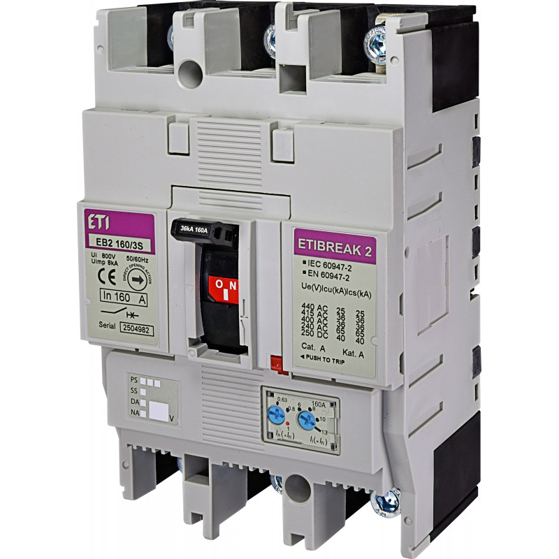 intrerupator de circuit in car eb2 160/3s 160a 3p 004671061