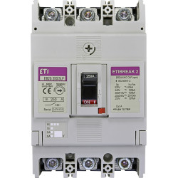 intrerupator de circuit in car eb2s 250/3lf 250a 3p 004671813
