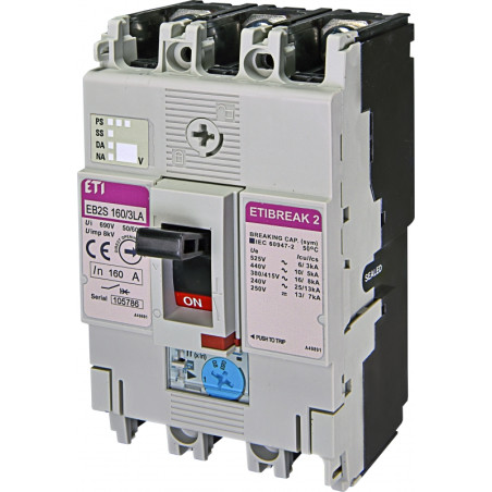 intrerupator de circuit in car eb2s 160/4la 25a 4p 004671889