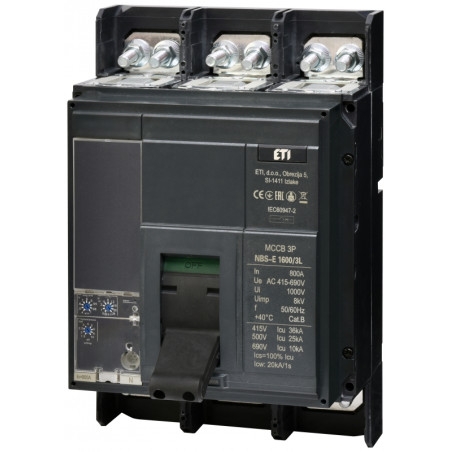 intrerupator de circuit in car nbs-e 1600/3l 800a 3p 004673160