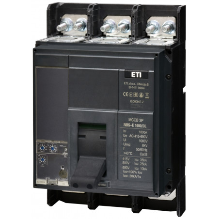 intrerupator de circuit in car nbs-e 1600/3l 1000a 3p 004673161