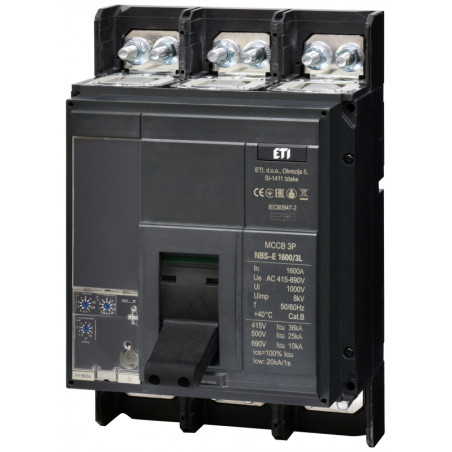 intrerupator de circuit in car nbs-e 1600/3l 1600a 3p 004673163