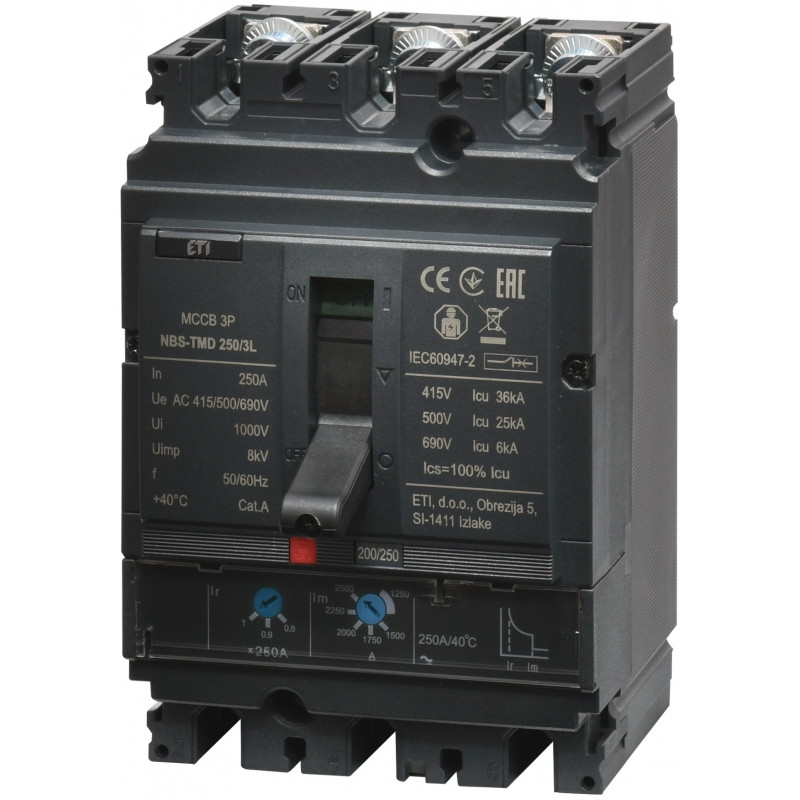 intrerupator de circuit in car nbs-tmd 250/3l 250a 3p 004673072 intrerupator de circuit in car nbs-tmd 250/3l 250a 3p 004673072