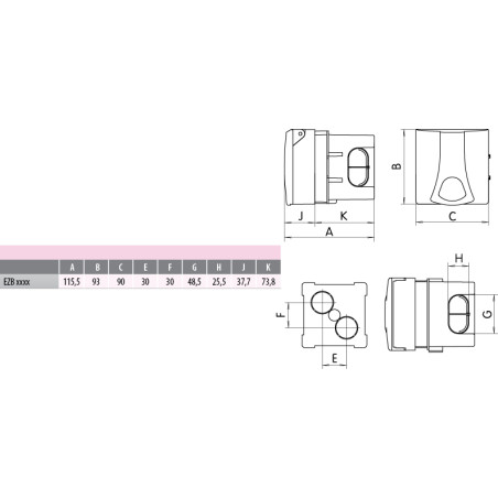 cee priza ezb 1643 004482098