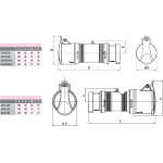 adaptor ea-1653/43 004482116