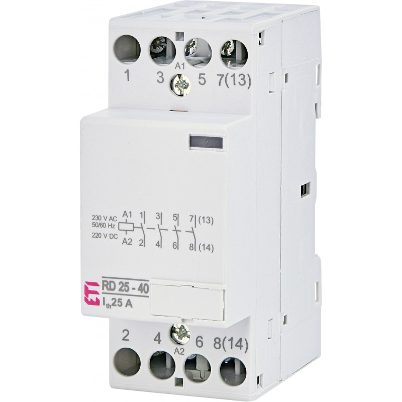 contactor modular rd 25-40-230v ac/dc 002464010