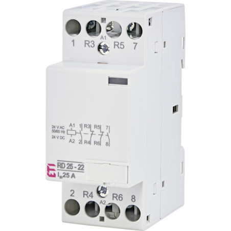 contactor modular rd 25-22-24v ac/dc 002464015