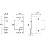 contactor modular rd 25-22-24v ac/dc 002464015