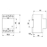 contactor modular rd 40-40-230v ac/dc 002464018