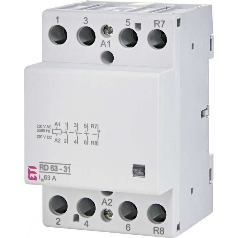 contactor modular rd 63-31-230v ac/dc 002464028 contactor modular rd 63-31-230v ac/dc 002464028