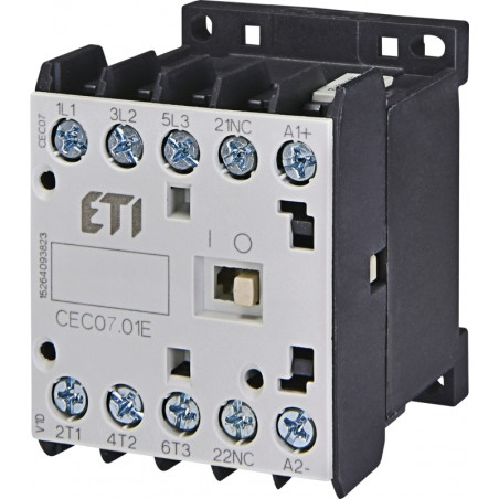 miniatura contactor cec07.01-110v-50/60hz 004641059