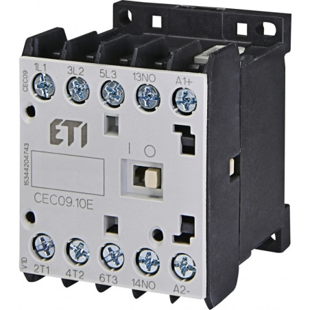 miniatura contactor cec09.10-400v-50/60hz 004641067