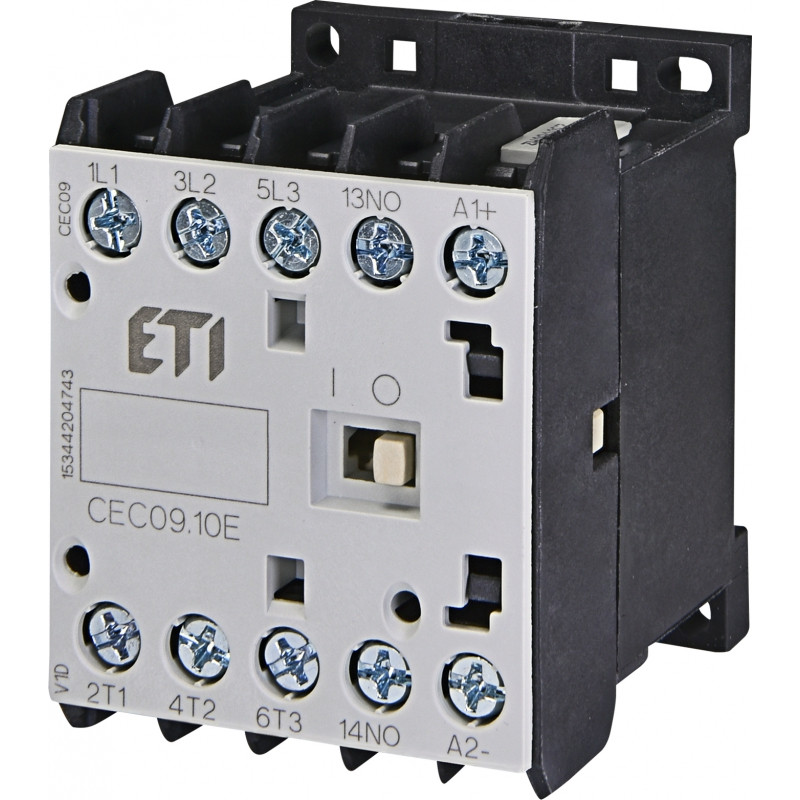 miniatura contactor cec09.10 220v-dc 004641138