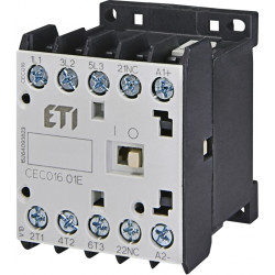miniatura contactor cec016.01 220v-dc 004641153