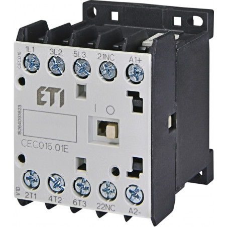 miniatura contactor cec016.01 220v-dc 004641153