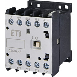 miniatura contactor cec07.4p-230v-50/60hz 004641200