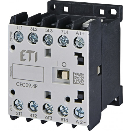 miniatura contactor cec09.4p-230v-50/60hz 004641201