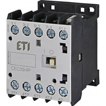 miniatura contactor cec09.4p 24v-dc 004641211