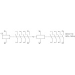 miniatura contactor-reversibil cei07.10-110v-50hz/60hz 004641622