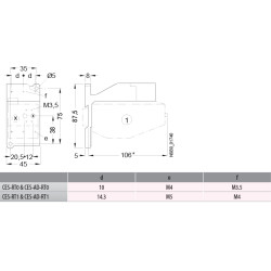 adaptor montaj ces-ad-rt1 004646614