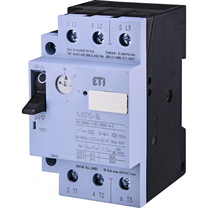 intrerupator protectie motor msp0-16 004646625