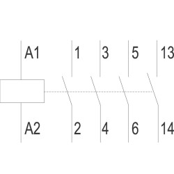contactorul motorului cem9.01-24v-50/60hz 004642110