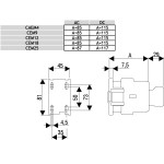 contactorul motorului cem12.01-220v-dc 004643211