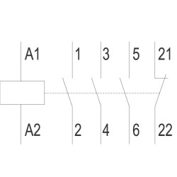 contactorul motorului cem12.01-220v-dc 004643211