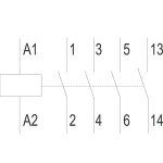 contactorul motorului cem18.10-110v-50/60hz 004644122