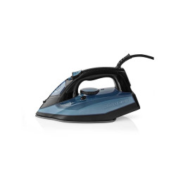 fier de calcat nedis, 2600w, 320ml, placa ceramica, albastru