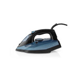fier de calcat nedis, 2600w, 320ml, placa ceramica, albastru