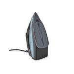 fier de calcat nedis, 2600w, 320ml, placa ceramica, albastru