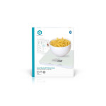 cantar de bucatarie digital smart bluetooth, 5kg, alb, nedis