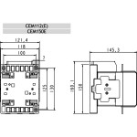 contactorul motorului cem112.22-400v-50/60hz 004653144